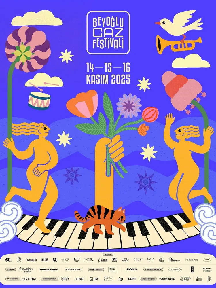 Beyoğlu Caz Festivali posteri