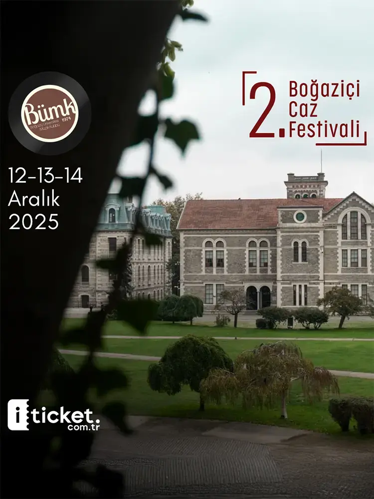 Boğaziçi Caz Festivali posteri