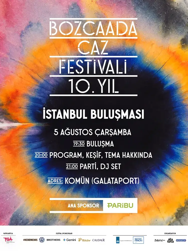 Bozcaada Caz Festivali posteri