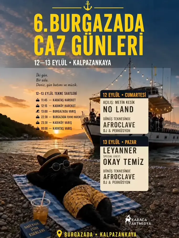 Burgazada Caz Günleri posteri