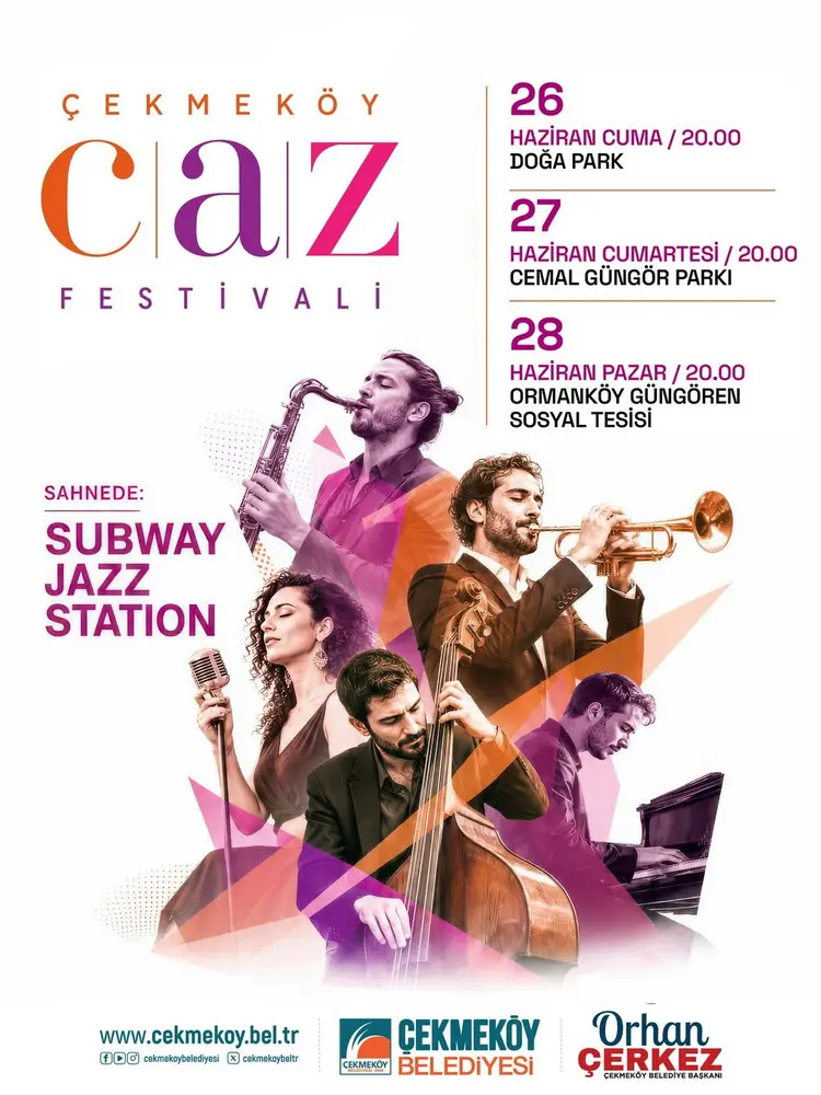 Çekmeköy Caz Festivali posteri