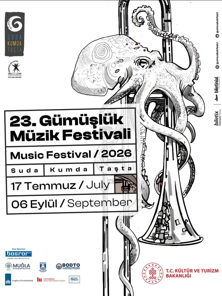Gümüşlük Müzik Festivali posteri