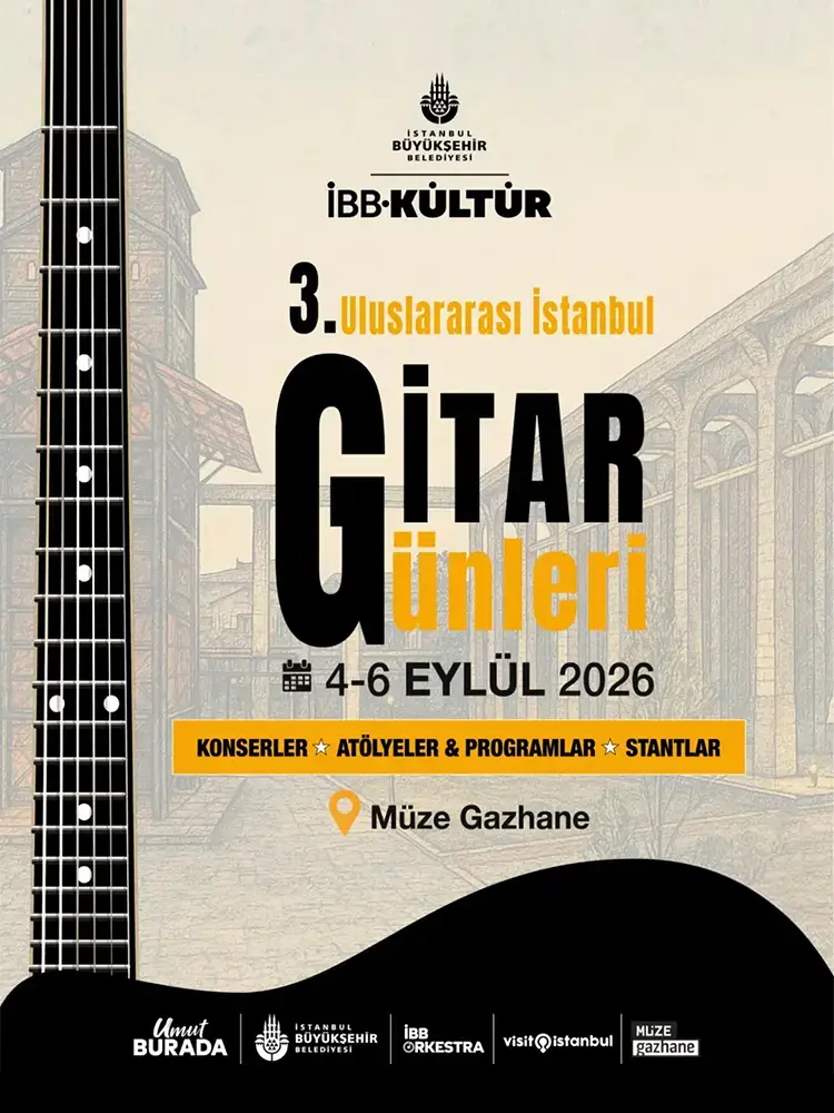 İstanbul Gitar Günleri posteri