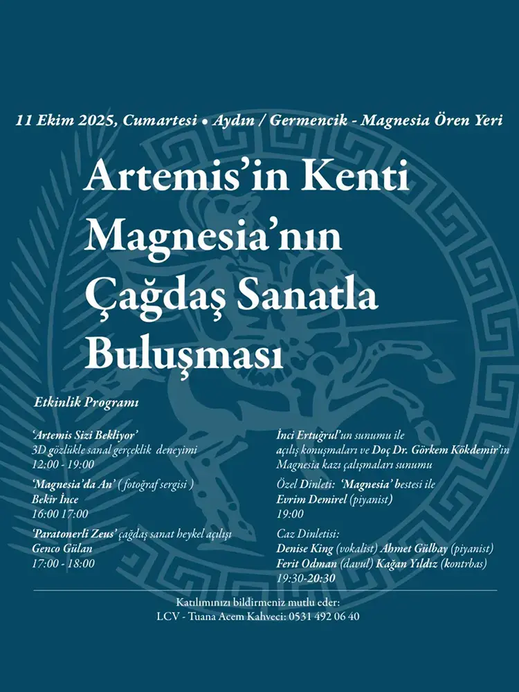 Magnesia Çağdaş Sanat Buluşması posteri