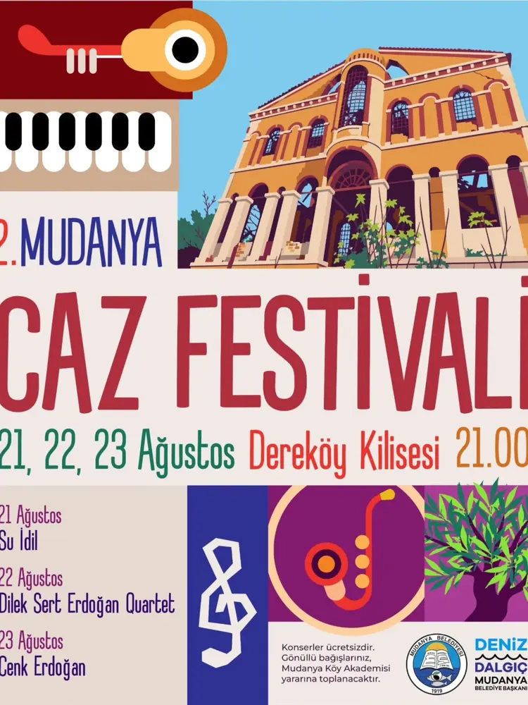 Mudanya Caz Festivali posteri