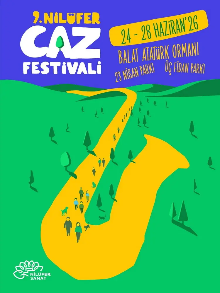 Nilüfer Caz Festivali posteri