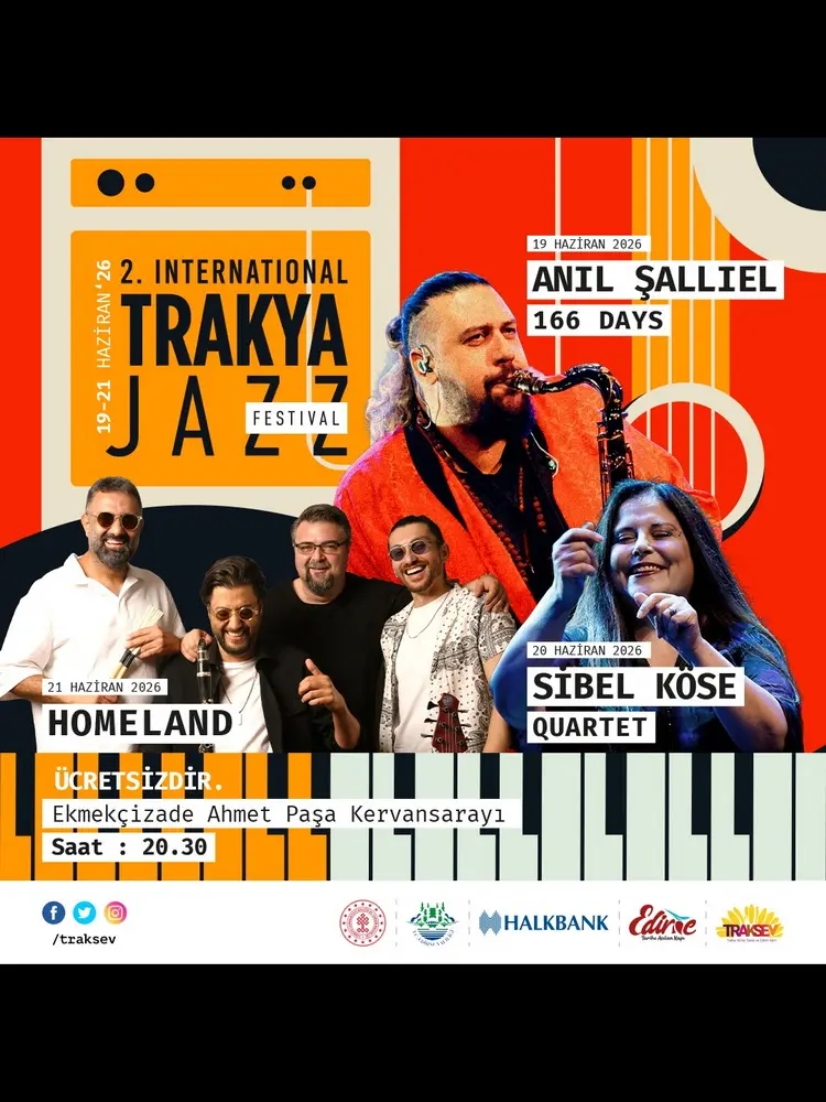 Trakya Caz Festivali posteri
